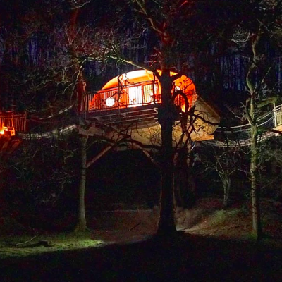 Living Room Treehouses, Wales