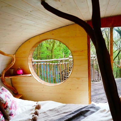 Living Room Treehouses, Wales