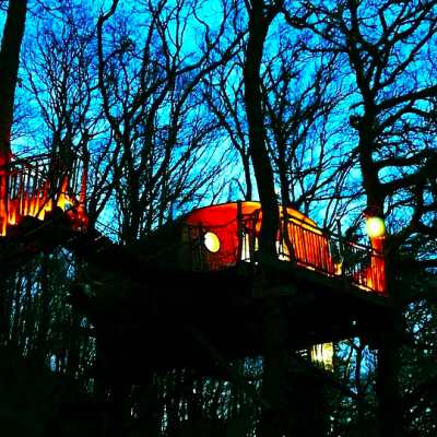 Living Room Treehouses, Wales