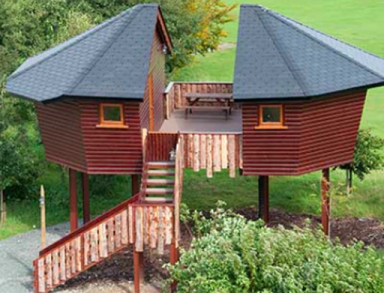 Rivervalley Park Treehouses, Ireland