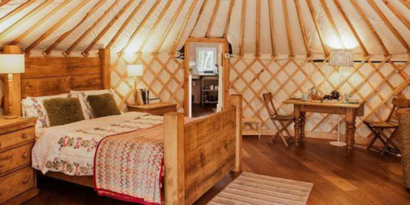 The Rowan Yurt, England