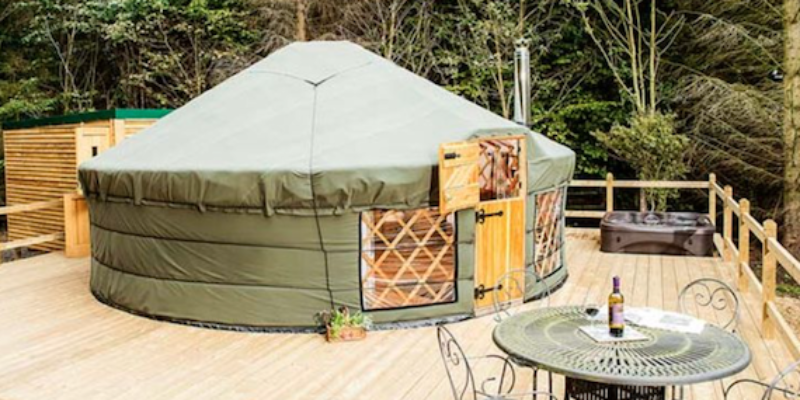 The Rowan Yurt, England